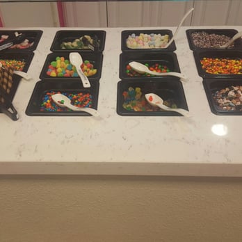 JoJo's Yogurt - Toppings bar 3 - Shaved Ice Near Me - Clovis, California