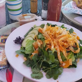 Becks Prime - spicy wonton salad - Burgers Near Me - Houston, Texas Becks Prime - spicy wonton salad - Burgers Near Me - Houston, Texas