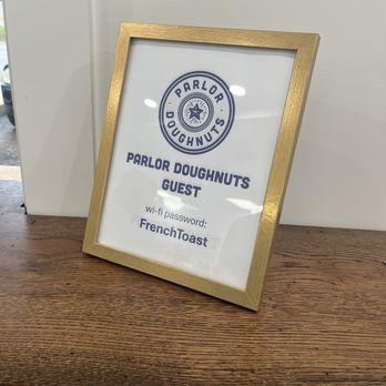 Parlor Doughnuts - Wifi Password - Donuts Near Me - Greenville, South Carolina