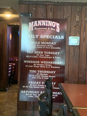 Menu photo 5 Manning's Restaurant Minneapolis, MN Menu photo 5 Manning's Restaurant Minneapolis, MN