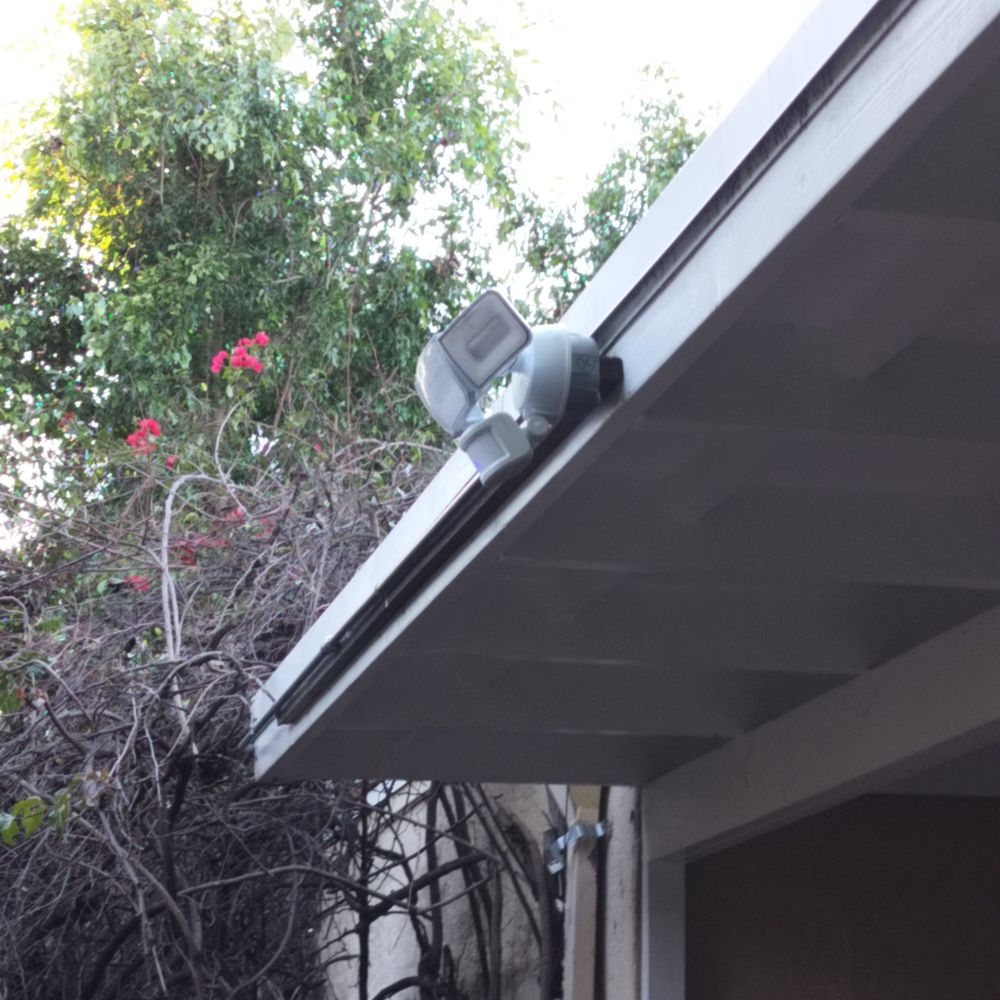 Kings Electric - Security camera back porch - Electricians Near Me