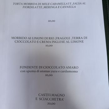 Rio Bistrot - Menu page 4 - Italian Near Me - Riomaggiore, SP
