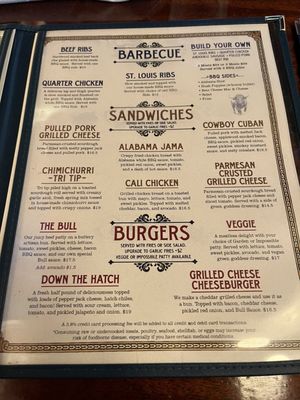 Menu photo 7 Bull 'N Mouth Davis, CA