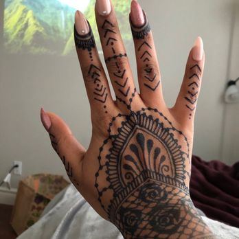 Henna by Naty - The next morning. - Henna Artists Near Me