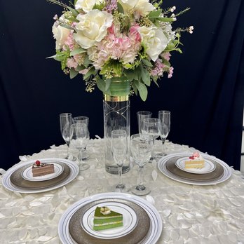 Flower Decor - Sample of our centerpieces for our wedding. - Florists Near Me - San Jose, California