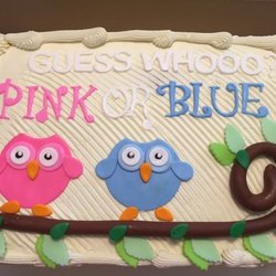 One Sweet Cookie Bakery - Our gender reveal cake