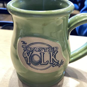 The Toasted Yolk Cafe - regular coffee cup (wife said that her hot coffee was delicious) - Breakfast & Brunch Near Me - Germantown, Tennessee