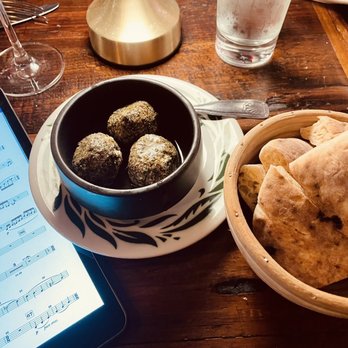 Qanoon - Labney balls with insanely pillowy pita. - Middle Eastern Near Me - New York, New York