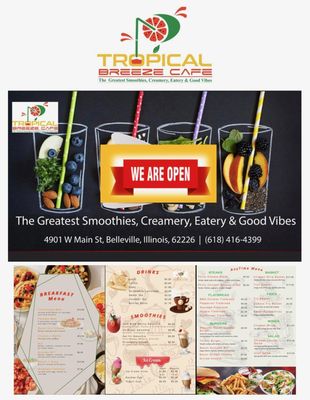 Tropical Breeze Cafe by null