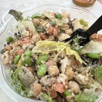 Evergreens - Moroccan & rollin with chicken and avocado, which brings this bowl to just under $19. - Salad Near Me - Seattle, Washington Evergreens - Moroccan & rollin with chicken and avocado, which brings this bowl to just under $19. - Salad Near Me - Seattle, Washington