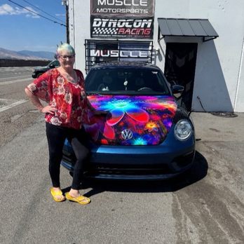 Muscle Wraps - My 2018 VW Beetle TDI - Car Window Tinting Near Me - Reno, Nevada Muscle Wraps - My 2018 VW Beetle TDI - Car Window Tinting Near Me - Reno, Nevada