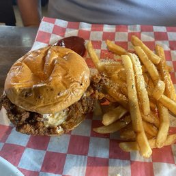 Nashville Chicken Burger