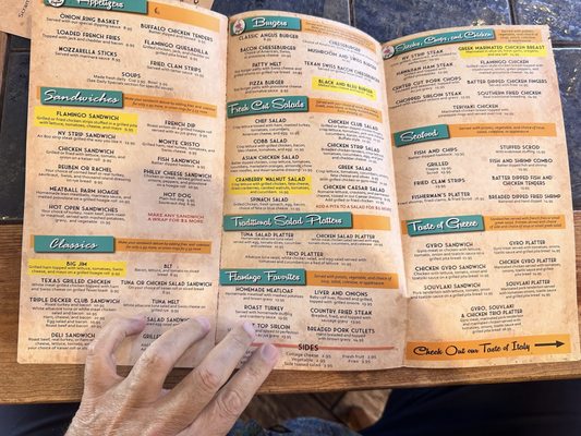 Menu photo 2 Flamingo Diner Stuart, FL