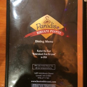 Paradise Biryani Pointe - Indian Near Me - Lowell, Massachusetts Paradise Biryani Pointe - Indian Near Me - Lowell, Massachusetts