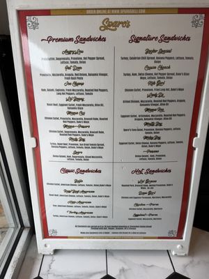 Menu photo 7 Sparo’s Deli & Catering Upper Montclair, NJ