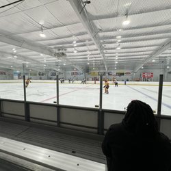 Lou & Gib Reese Ice Arena - Watching adult league.