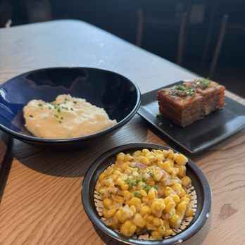 Niku X - Corn, mashed potatoes and potata bravas IG@Cali_Yelpies - Steakhouses Near Me - Los Angeles, California Niku X - Corn, mashed potatoes and potata bravas IG@Cali_Yelpies - Steakhouses Near Me - Los Angeles, California