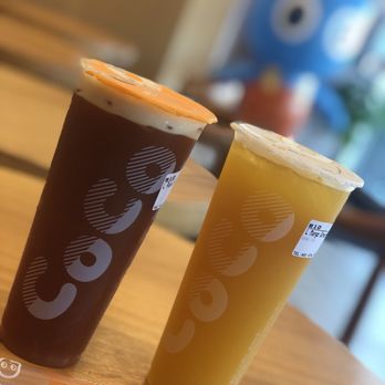 CoCo Fresh Tea & Juice - Passion fruit black tea and Mango green tea - Bubble Tea Near Me - Calgary, Alberta CoCo Fresh Tea & Juice - Passion fruit black tea and Mango green tea - Bubble Tea Near Me - Calgary, Alberta
