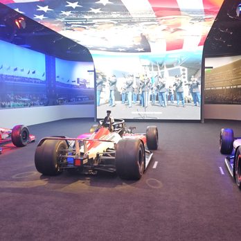 Indianapolis Motor Speedway Museum - intro video area #ReviewsByRL - Museums Near Me - Indianapolis, Indiana