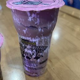 S'mores Slush (large) look at the cute Kirby lid!