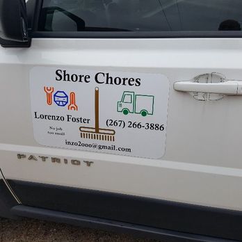 Cove Signs - Shore Chores vehicle magnets - Signmaking Near Me Cove Signs - Shore Chores vehicle magnets - Signmaking Near Me
