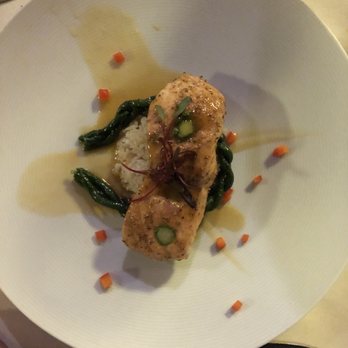 The Hobbit - Spice Crusted King Salmon - French Near Me - Orange, California The Hobbit - Spice Crusted King Salmon - French Near Me - Orange, California