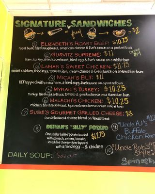 Menu photo 2 Eve’s Garden Deli Indianapolis, IN Menu photo 2 Eve’s Garden Deli Indianapolis, IN