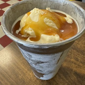 The Burger Dive - Butterscotch milkshake - Burgers Near Me - Billings, Montana