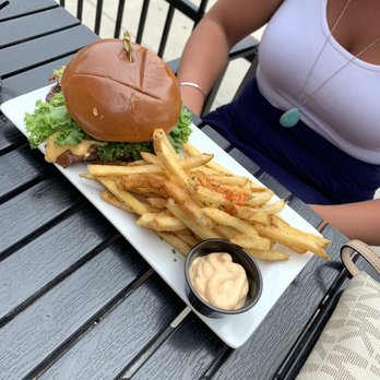 The Tap - Beer cheese burger - Breweries Near Me - Indianapolis, Indiana