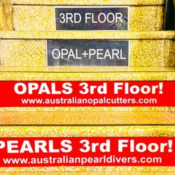 Australian Opal Cutters Factory - Stairs to Australian Opal Cutters