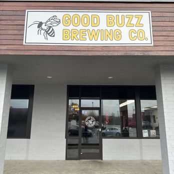 Good Buzz Brewing Co. - the front of the building - Meaderies Near Me - Centralia, Washington