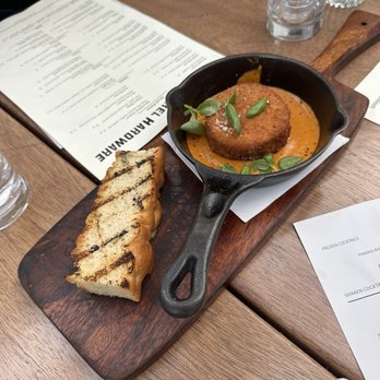 Laurel Hardware - Fried burrata - New American Near Me - West Hollywood, California