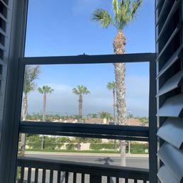Upstairs window