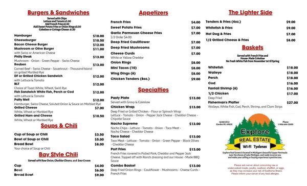 Menu photo 3 Tyelenes Restaurant Cooks, MI
