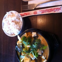Bok - Thai-Eintopf und Reis