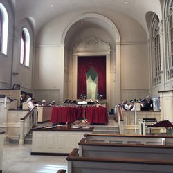 The First Baptist Church - Worcester - Morning rehearsals!