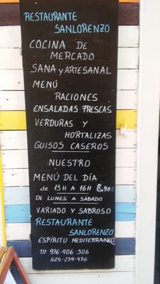 Menu photo 4 Restaurante San Lorenzo Zaragoza, Z