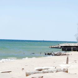 Duck Lake State Park - Lake Michigan