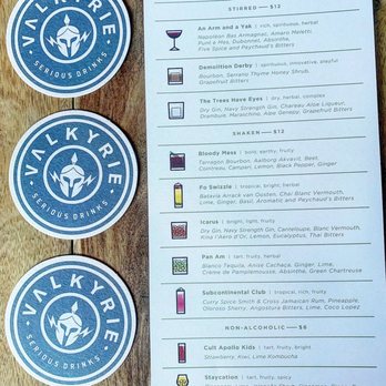 Valkyrie - Cocktail Bars Near Me - Tulsa, Oklahoma