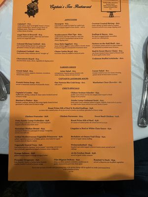 Menu photo 2 Captain's Forked River, NJ