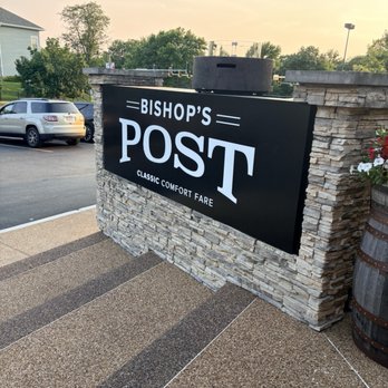 Bishop's Post - Front Signage - American Near Me - Chesterfield, Missouri Bishop's Post - Front Signage - American Near Me - Chesterfield, Missouri