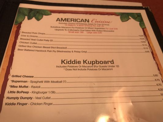 Menu photo 3 Michael's Restaurant Niagara Falls, NY Menu photo 3 Michael's Restaurant Niagara Falls, NY