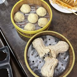 Xiongzai - Xiao Long Biao (left) and Sticky Rice Dumplings (right)