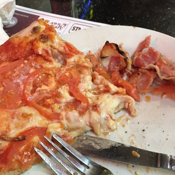 Jimmy's Apizza - More raw bacon on the pizza. So gross! - Pizza Near Me - Milford, Connecticut Jimmy's Apizza - More raw bacon on the pizza. So gross! - Pizza Near Me - Milford, Connecticut