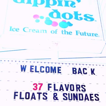 Dippin' Dots - sign for ice cream of the future - Ice Cream & Frozen Yogurt Near Me - Panama City Beach, Florida Dippin' Dots - sign for ice cream of the future - Ice Cream & Frozen Yogurt Near Me - Panama City Beach, Florida