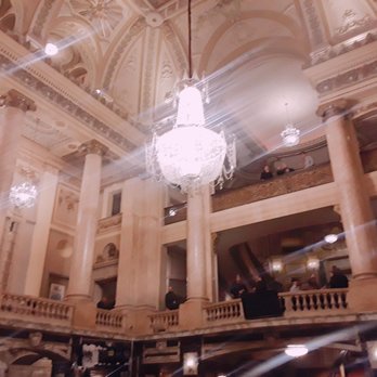 Chicago Theatre - The lobby is gorgeous! Chandeliers, balconies, and magnificent ceiling art. - Performing Arts Near Me - Chicago, Illinois Chicago Theatre - The lobby is gorgeous! Chandeliers, balconies, and magnificent ceiling art. - Performing Arts Near Me - Chicago, Illinois
