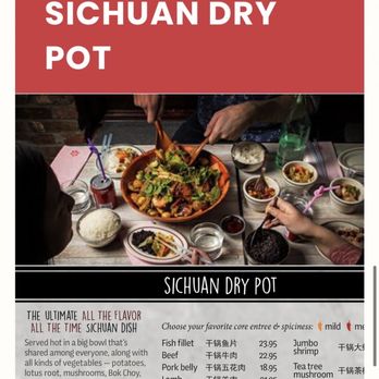 Ginkgo Sichuan Cuisine - Menu said it includes potato, bokchoy and lotus roots and they said those have to be added in as extra charges - Szechuan Near Me - Fairfield, Connecticut