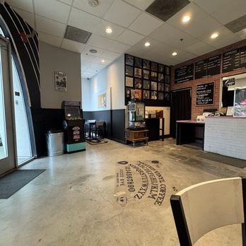 Melted Vinyl Coffee - Inside the shop where the register is - Coffee & Tea Near Me - Brea, California