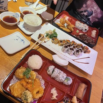Tsunami Sushi - Bento Dinner Box B, bento box E, sushi - Sushi Bars Near Me - Fairfax, Virginia Tsunami Sushi - Bento Dinner Box B, bento box E, sushi - Sushi Bars Near Me - Fairfax, Virginia