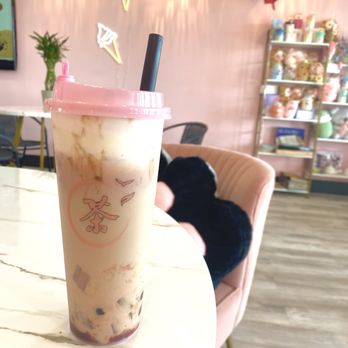 Shen Tea - Winter Garden - Strawberry Milk Tea - Bubble Tea Near Me - Winter Garden, Florida